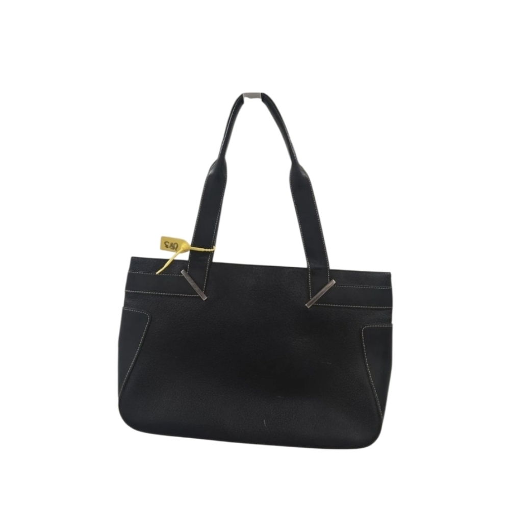 GUCCI Leather Top Handle Shoulder Bag With COA